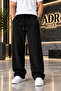 3-Piece Wide-Leg Men's Sweatpants (Black-Grey-Navy Blue) Comfortable and with Pockets - 5