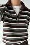 Brown Willow Striped Sweater - 3
