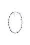 Rouge Stone Silver Color Necklace