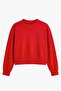 Red Claire Modal Tracksuit Set - 2
