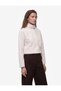 Scarf Collar Long Sleeve Buttoned Stitching Detailed Seasonal Jacket - 2