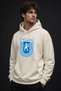 Hanorac for Craiova Supporters, Bleumarin, with Hood and Lion Print - 2