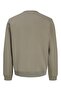 Khaki JJBENSON Slogan Print Pullover Sweatshirt - 6