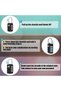 TSA Luggage Locks, [Updated Version] [2 Packs] Diyife 4-Digit Combination Padlocks, Travel Security - 6