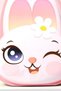 Cute Rabbit Design Lockable Metal Piggy Bank Pink – 12.5X9X14.5 Cm, Children's Piggy Bank with Key - 2