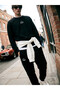 Ozmarka New Season Black Regular Fit Men's Jogger Sweatpants