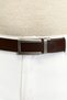 Set of 2 Automatic Buckle Holeless 100% Genuine Buffalo Leather Classic Men's Belts - Suit Belt - 2