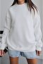 Ecru Orin Crew Neck Sweatshirt - 4