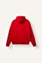 Oversize Hooded Thick Basic Sweatshirt with Kangaroo Pocket H9208Ax26Au - 2