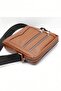 Men's Genuine Leather Messenger Bag - 3