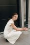 Satin midi dress