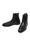 Men's Black Leather Chelsea Boots Wm750003Dv - 4