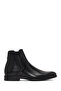 Men's Black Leather Chelsea Boots Wm750004Dv