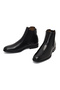 Men's Black Leather Chelsea Boots Wm750004Dv - 4