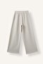 Wide Leg Elastic Waist Pocketed Waffle Sports Sweatpants I3632Ax26Au - 7