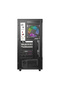 Computer case DS950V with display (black) + 6 fans - 6