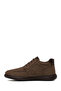 Men's Beige Lace-Up Thick Soled Nubuck Leather Boots Wm822004Dn - 3