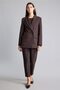 Oversized Jacket Collar Lined Blazer Jacket C2457Ax26Au - 2