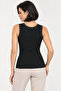 Women's 3-Pack 95% Cotton Lace Trim V-Neck Combed Cotton Camisole Wide Strap Tank Top - Stretchy Soft Everyday Undergarment - 2