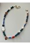 Design Real Baroque Pearl-Natural Stone Steel Heart Necklace - 4