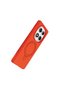 Xiaomi Redmi Note 14 Pro 5g Regal Magsafe Stand Cover - Orange - 4