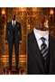 Men's Classic Regular Fit Suit with Vest 3-Piece Large Size 50-64 - 6