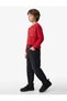 Comfortable Cut Balloon Shape Denim Trousers with Cotton Pockets - 2