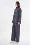 Strip Detailed Double Suit Smoked - 4