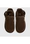 Women's Adjustable Strap Soft Wool Inside and Suede Sand Outside Slippers - 2