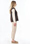 Braided Knitwear Sweater Dark Brown - 6