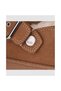 Women's Adjustable Strap Soft Wool Inside and Suede Outside Tan Slippers - 3