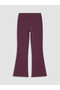 Esvab • Modern & Distinctive Girls' Spanish Flare Leggings with Waist Cord - 5