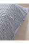 Virginie Single 100% Cotton Ranforce Printed Sheet and Duvet Cover Set - Blue - 8