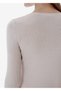Rip Knit Beige Knitwear - 4