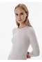 Rip Knit Beige Knitwear - 3