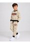 Cracked Patterned Boys' Tracksuit Set 2-8 Years (Trend Set) - 2