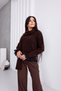 Lace Collar Scarf Sweater - 5