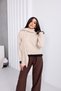 Lace Collar Scarf Sweater - 3