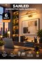 6W Electric Flute Led Sconce Gold Color Daylight Adjustable Head 10 Pcs - 5