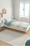 Dinosaur Kingdom Children's Single Hybrid Duvet Cover Set - with Sheets - 3