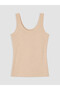 Seray New Season White U-Neck Women's Undershirt 2-Piece - 8