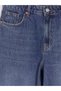 Peak New Season Blue Straight Fit Women's Jean Trousers - 7