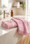 Soft Double Hand Towel Pink