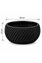 Nuts and Seeds Bowl with 2 Compartments – Snack Serving and Snack Bowl with Shell Waste Container - 6
