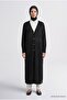 Button Detailed Basic Cardigan Black - 2