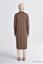 Button Detailed Basic Cardigan Light Vision - 3