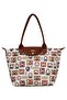 Women's Vegan Cream Large Handbag - Warner Bros Frames of Hogwarts Design