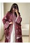 Stylish printed abaya with matching veil - 2