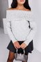 Madonna Collar Pearl Sweater - 2