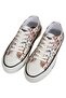 Women's Vegan Cream Sneakers - Warner Bros Harry Potter Frames of Hogwarts Design